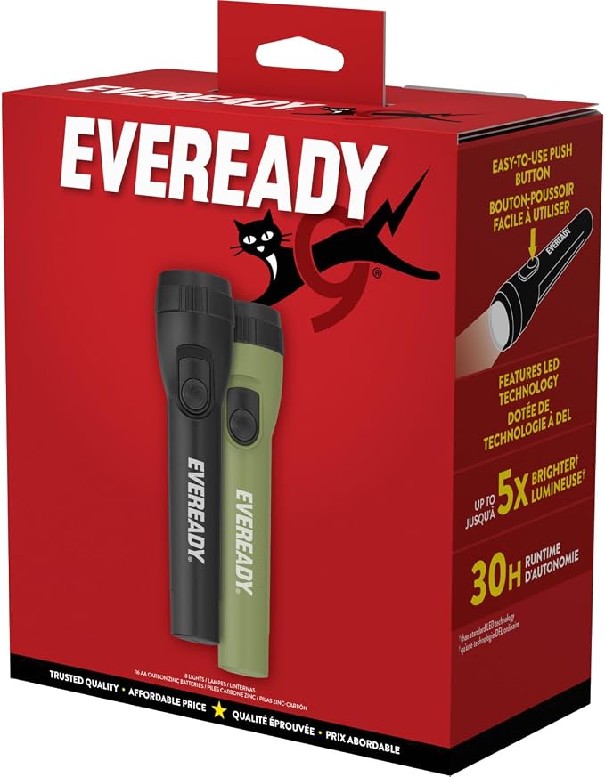Eveready LED Flashlight Bright Reliable Flashlights - Image 7
