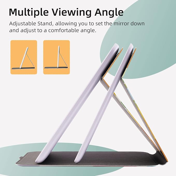 Rechargeable Travel Lighted Makeup Mirror - Image 5