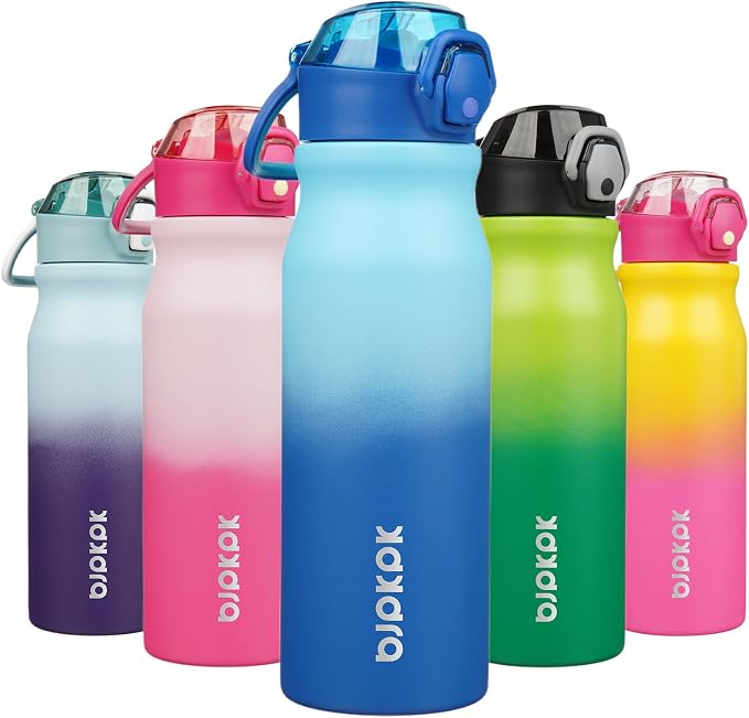 BJPKPK Insulated Water Bottle 25oz Stainless Steel Water Bottles by BJPKPK