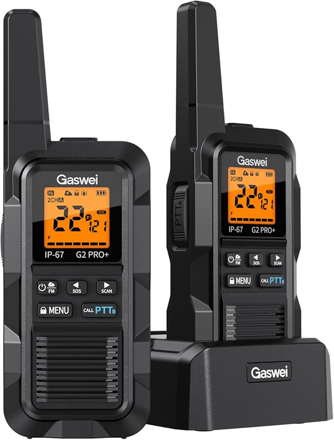 Gaswei G2pro+ Heavy Duty Walkie Talkies by Gaswei