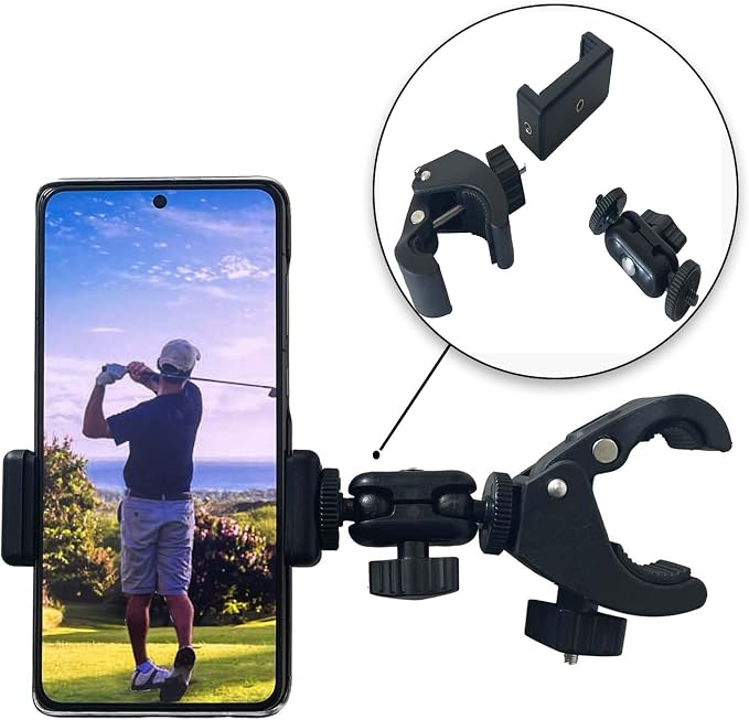 Phone Holder with Clamp，Cell Phone Holder Mount Clip - Image 7