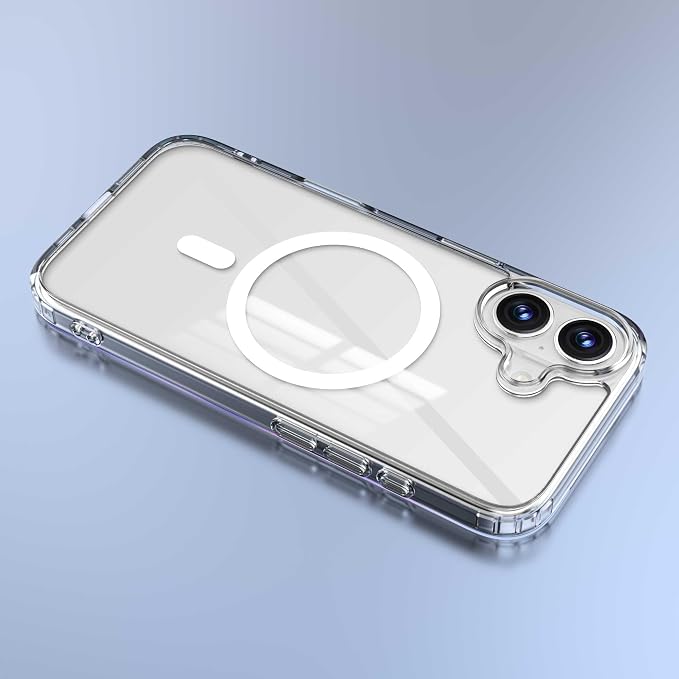 Magnetic Designed for iPhone 17 Case Clear - Image 2