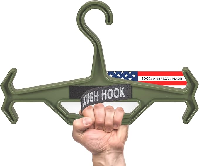 Tough Hook ID Heavy Duty Identification Hanger, USA Made 200 Lb Cap, Plate by ToughHook