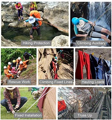 X XBEN Outdoor Climbing Rope 10M 20M 30M 50M 70M 152M 352M Static Rock Climbing - Image 6