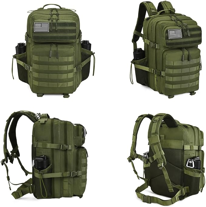 45L Tactical Backpack for Men Women, Military Assault Pack - Image 4