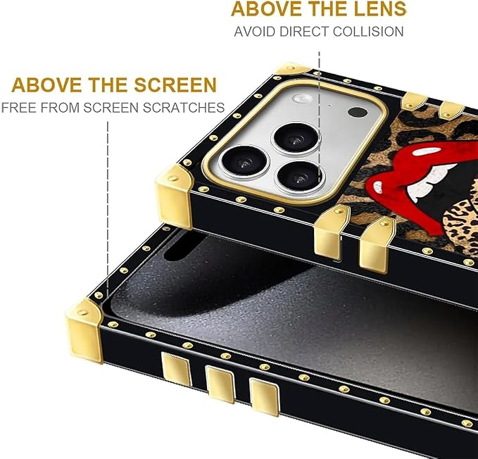 for iPhone 17 Pro Case Luxury Golden Decoration - Image 7