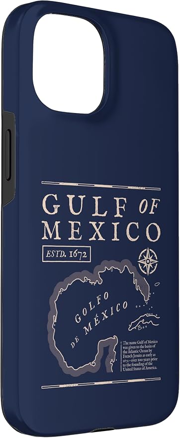 Gulf of Mexico 1672 Historic Map Case - Image 3