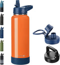 RUBYFLASK 40oz Insulated Water Bottle by RUBYFLASK