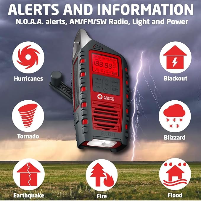 Eton Odyssey Multi-Powered All-Band Bluetooth Emergency Radio - Image 3
