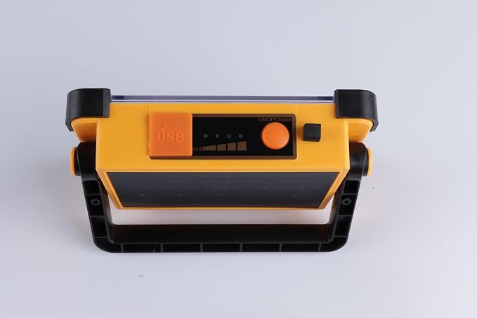 120W Solar Rechargeable Work Light, 144 LED 10000LM Portable Flood Light - Image 9