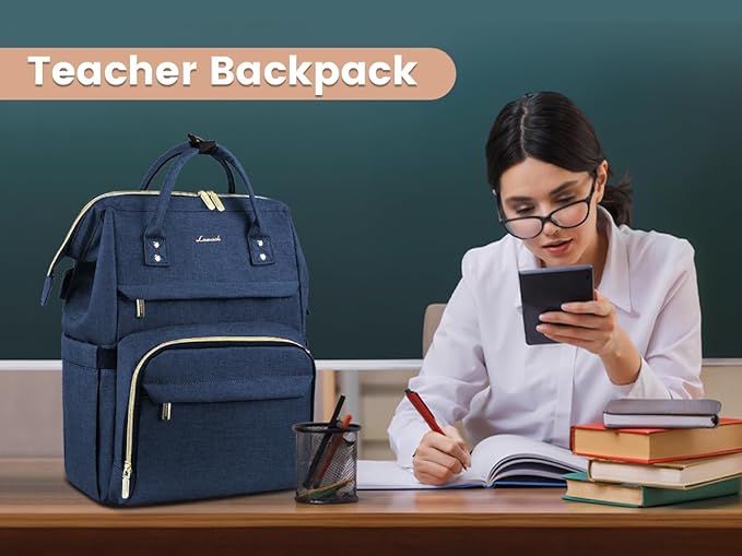 LOVEVOOK College Laptop Backpack, 15.6 Inch Travel Backpack - Image 7