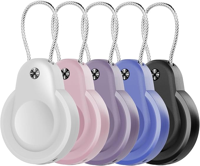 Airtag Holder, IPX8 Waterproof Keychain, Airtags Holder by holixcase