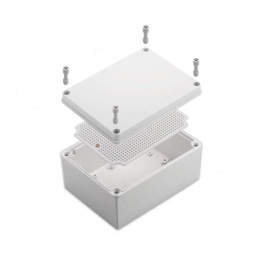 QILIPSU Outdoor Junction Box IP67 Waterproof Project Box ABS Plastic by QILIPSU