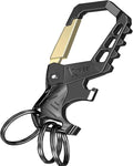Kivssi Heavy duty metal keychains, Carabiner clip Car key chains, Fashion by Unknown