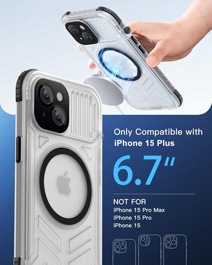 for iPhone 15 Plus Waterproof Case - Image 2