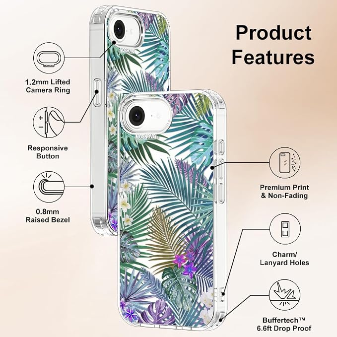 MOSNOVO for iPhone 17e Case/iPhone 16e Case, Shockproof Military-Grade - Image 6