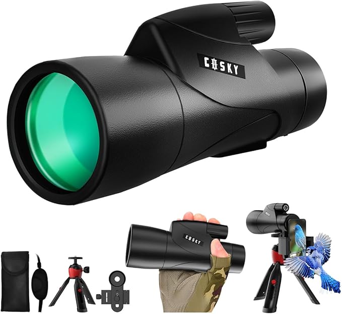 Gosky Monoculars Telescope, 15x55 HD Monocular by Gosky