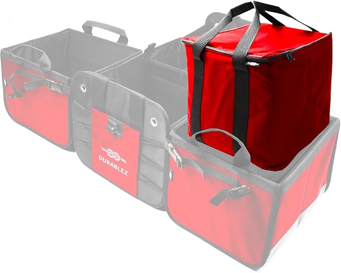 Insulated Cooler Bag for Car Trunk – Thermal Food & Drinks Carrier for Family - Image 3