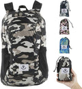 4Monster Hiking Daypack, Water Resistant Lightweight Packable Backpack by 4Monster