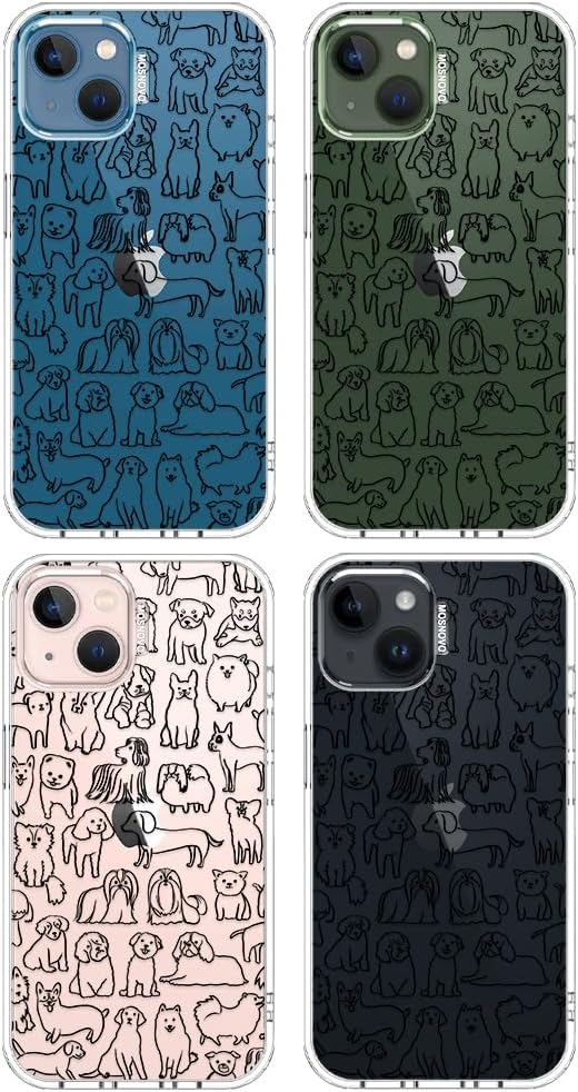 MOSNOVO for iPhone 13/14 Case | Military Grade 6.6ft Drop Tested | Clear - Image 4