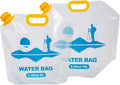 Collapsible Emergency Water Container Bag, WaterStorageCube, Flat Folding by WQZOSTC