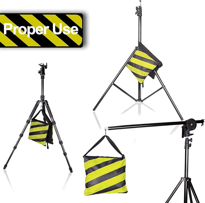 EMART Heavy Duty Sandbag Photo Studio Weight Bag Saddlebag Design - Image 8