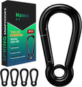 Spring Snap Hooks, Heavy Duty Rope Connector, Quick Link Carabiners Spring Snap by Manesi