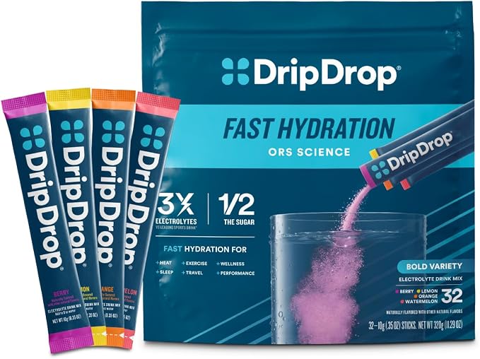 DripDrop Hydration Packets by DripDrop