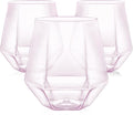 Maaacute 40 Pack Plastic Stemless Wine cocktail Whiskey Champagne Glasses by Maaacute