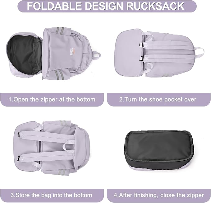 coofay Gym Backpack For Women Waterproof Sports Backpack - Image 7