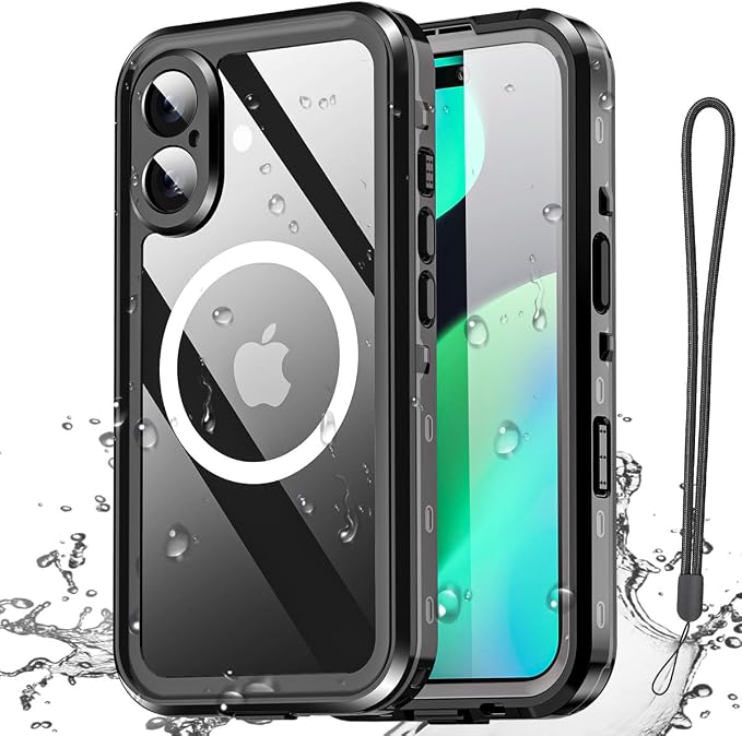 AICase Waterproof Case for iPhone 16 Plus by AICase