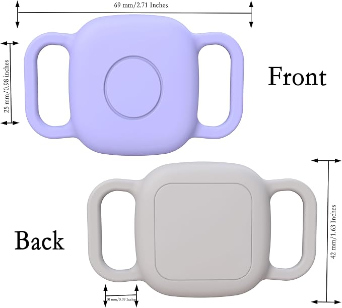 Waterproof Dog Collar Holder for Tile Life360 Mate 2024/2022 Tracker, 2 Pack - Image 2