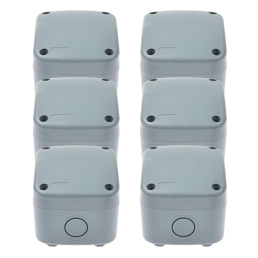 Waterproof Junction Box, Nineleaf PVC/ABS Outdoor Junction Box Electrical by NineLeaf