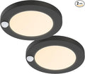 ZAGO LED 6" 120 Volts Closet Light Wired, PIR Motion Sensor Ceiling Disc Light by ZAGOELECTRIC