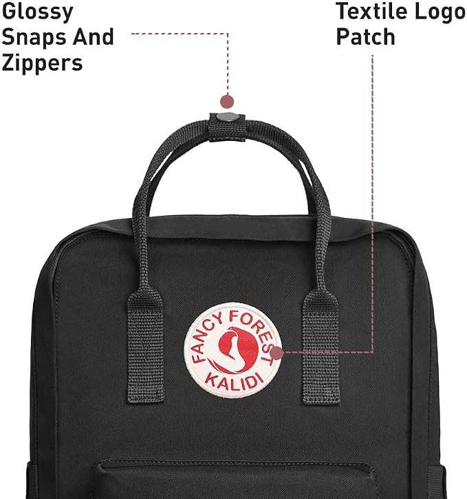 KALIDI Casual Laptop Backpack 15 Inches Classic Camping Rucksack Travel Outdoor - Image 2