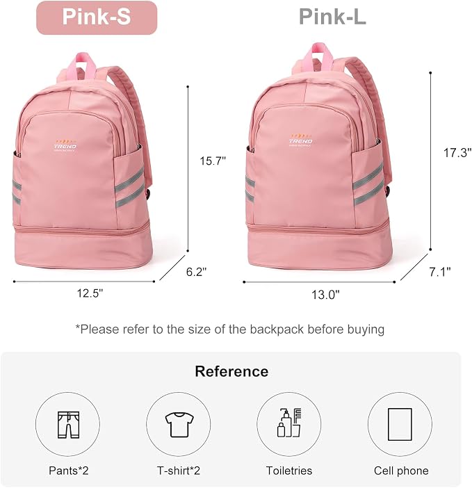 coofay Gym Backpack For Women Waterproof Sports Backpack - Image 2