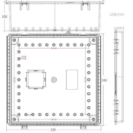 Large Hinged Cover Junction Box - Image 2