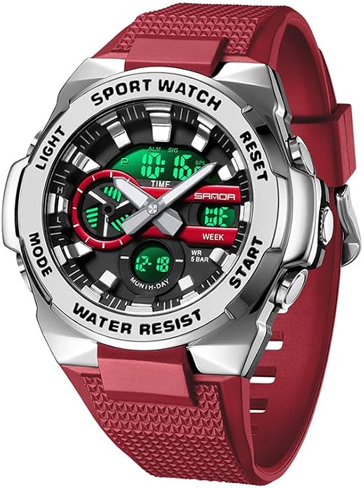 FANMIS Mens Military Multifunction Digital LED Watch Electronic Waterproof - Image 2