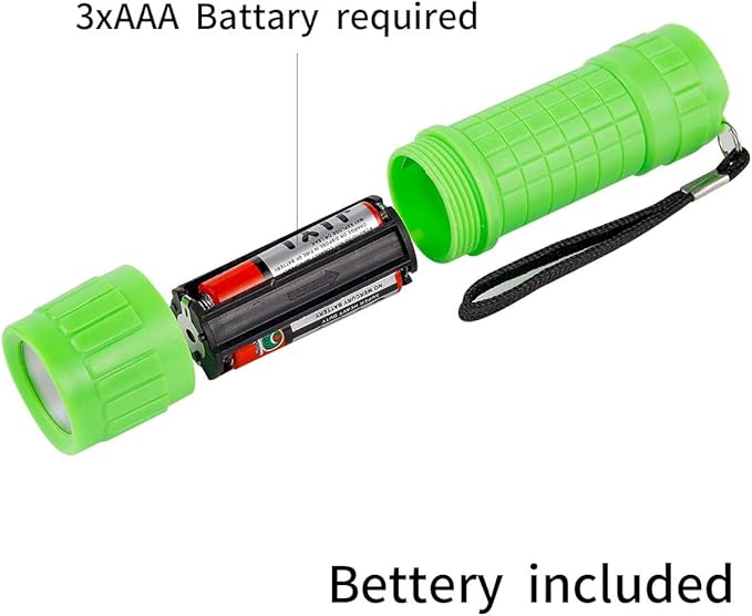 Whaply Small Mini Flashlights Pack of 6, New Type Cob Light, - Image 4