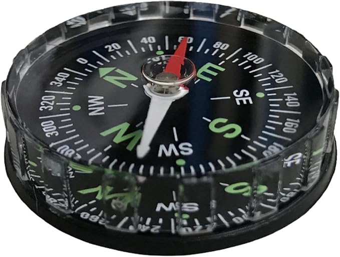 Black Waterproof Pocket Watch Compasses Navigation Compasses Professional Clear - Image 7