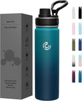 Sports Water Bottle 22oz, Insulated Water Bottle by coktik