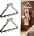 Over-The-Door Hanger Organizer, 2026 New Modern Over Door Hook, Heavy Duty Door by Unknown