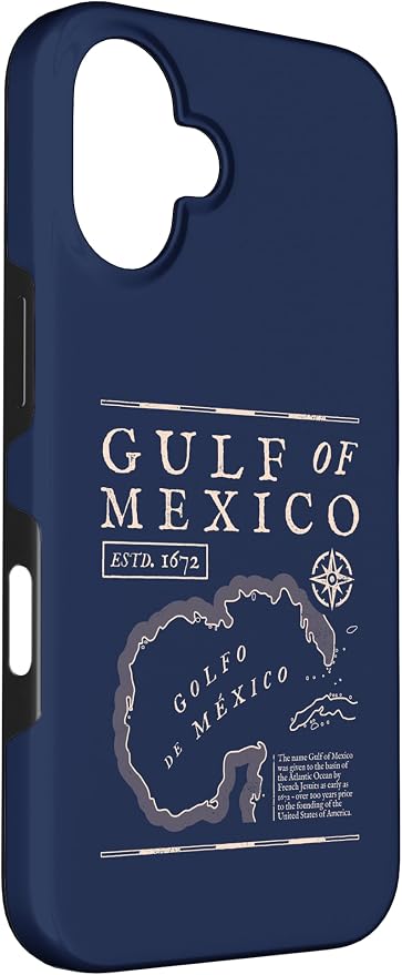 Gulf of Mexico 1672 Historic Map Case - Image 3