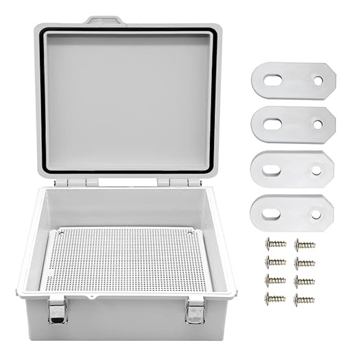 Large Hinged Cover Junction Box by AIRTAK