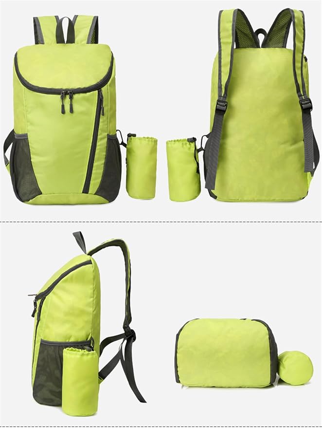 Portable Foldable Backpack Folding Mountaineering Bag, Ultralight Outdoor - Image 3