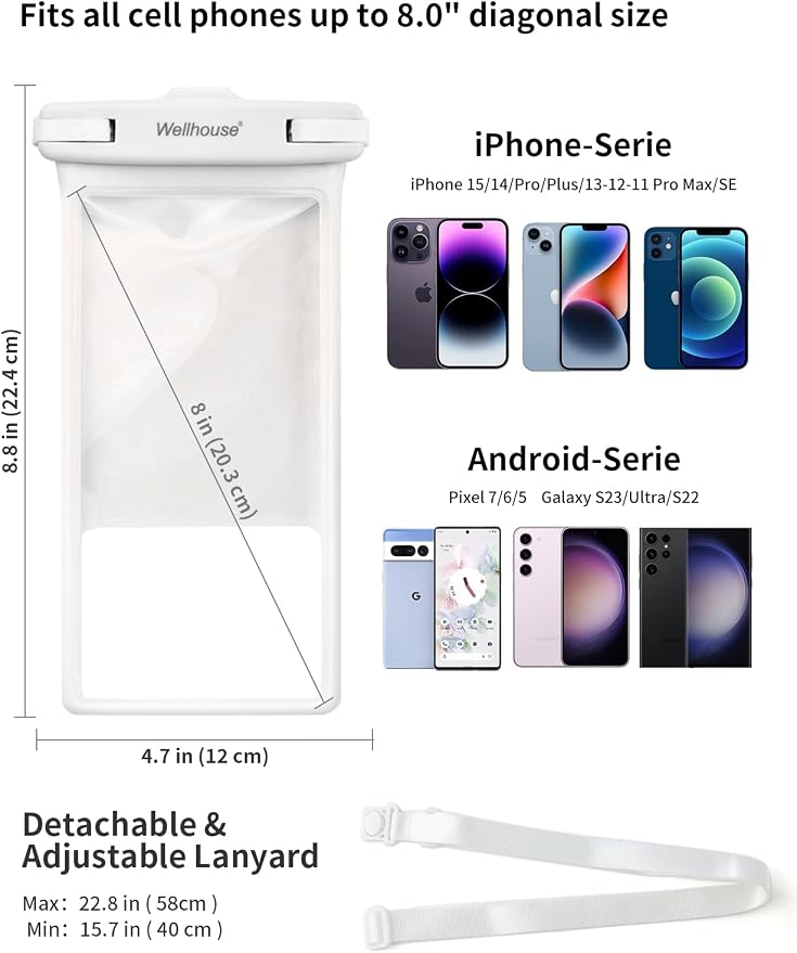 wellhouse Waterproof Phone Pouch, Waterproof Phone Case - Image 4
