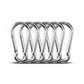 Large Carabiner Clip Hooks, 304 Stainless Steel Spring Snap Hook Fits Camping by KINLINK