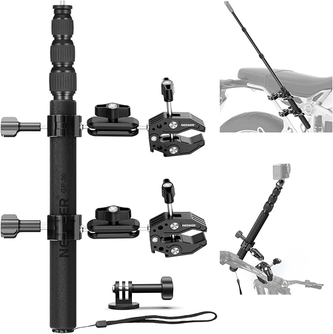 NEEWER Motorcycle Mount Accessories Kit Compatible by Neewer