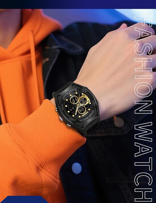 FANMIS Mens Military Multifunction Digital LED Watch Electronic Waterproof - Image 4