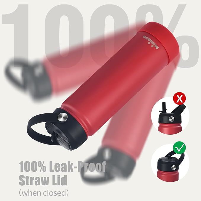 mininoo Insulated Stainless Steel Water Bottle - Image 6